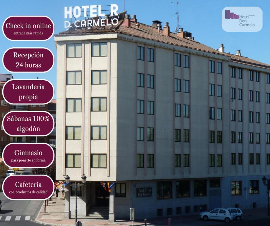 Hotel Don Carmelo Ávila Eksteriør billede